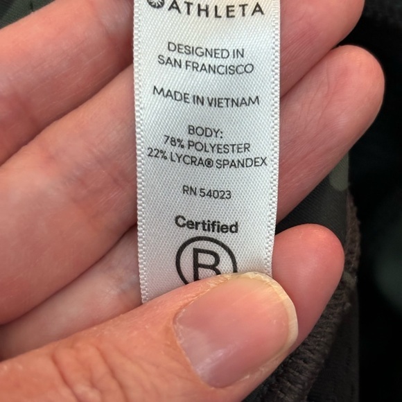 ATHLETA • Women’s Camo Contender Tight Leggings Size Small - Picture 5 of 6